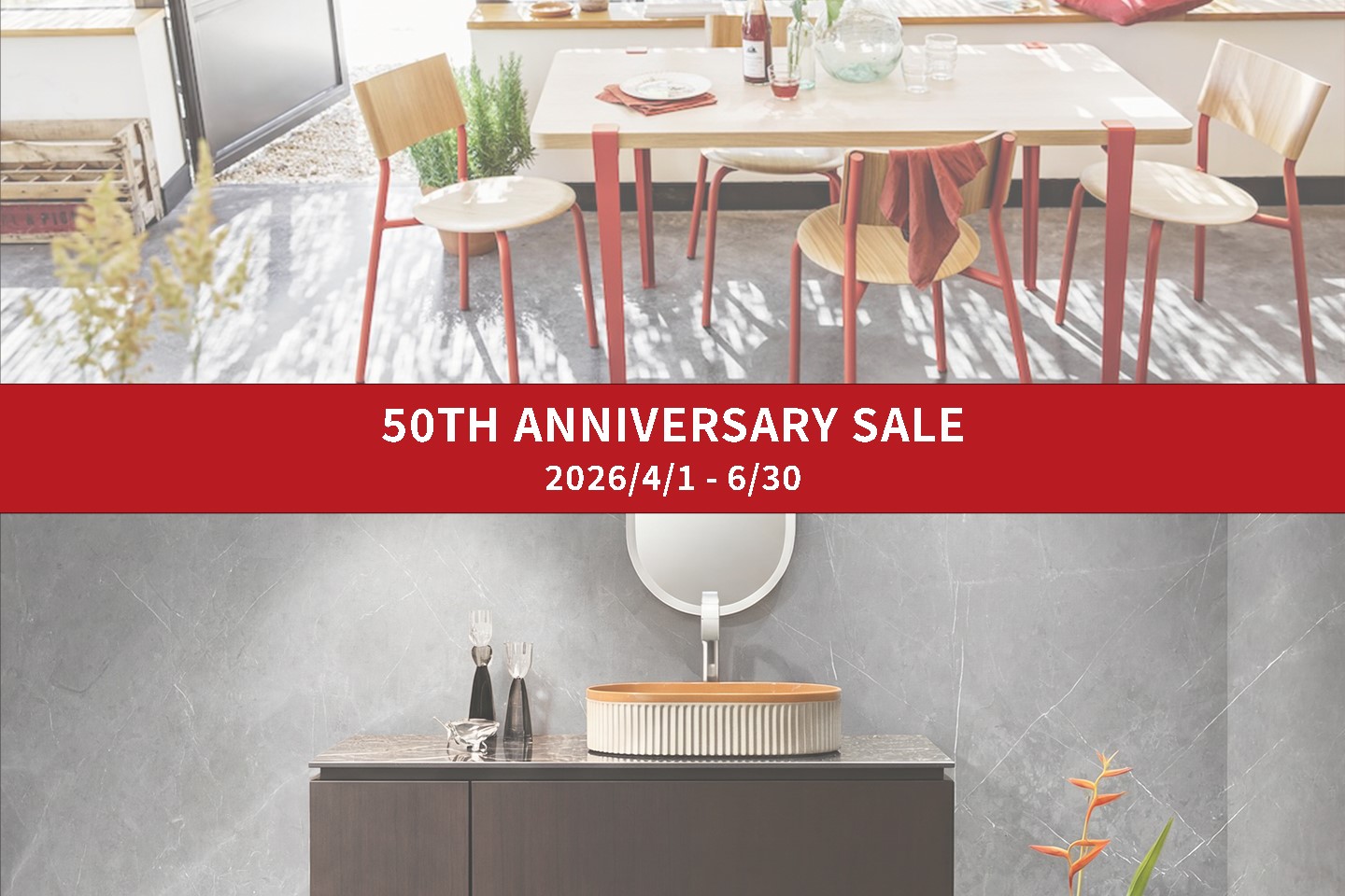 50th Anniversary Sale - mano a mani