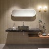 スペインBATHCOの「WADI Black Aged」は、波打つようなレリーフと艶のあるブラックが調和した陶器洗面ボウル。光の陰影が美しく際立ち、空間に上質で静かな存在感をもたらします。住宅・商業空間問わず活躍するエレガントなデザインです。